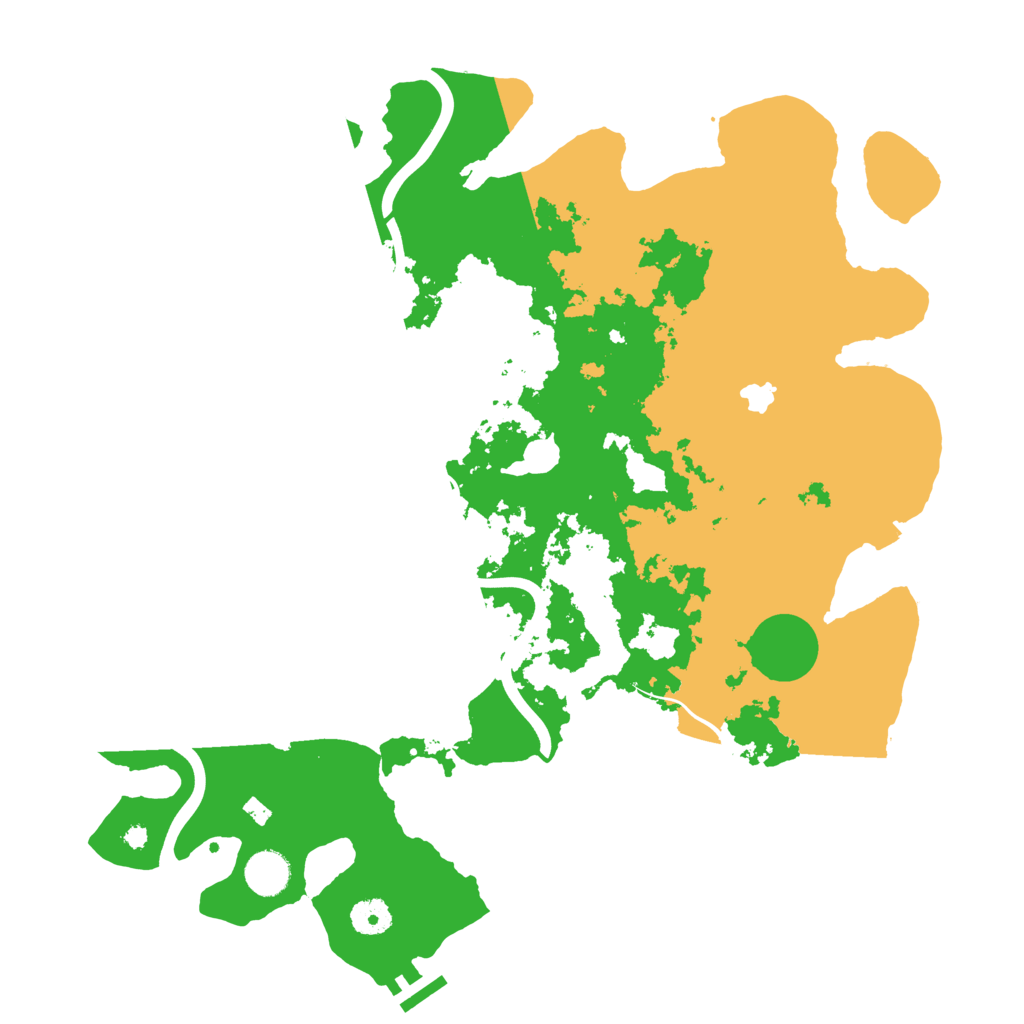Biome Rust Map: Procedural Map, Size: 4000, Seed: 1946459927