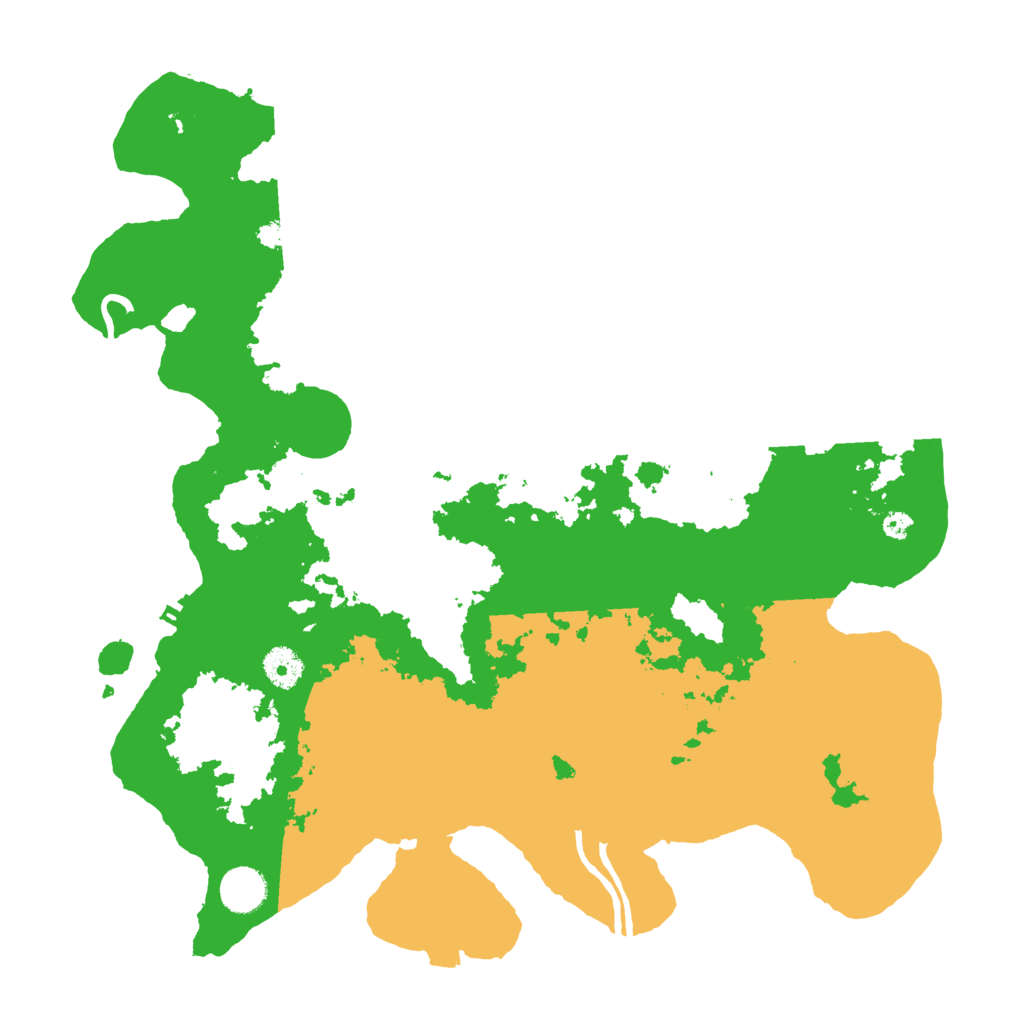 Biome Rust Map: Procedural Map, Size: 3900, Seed: 9141026