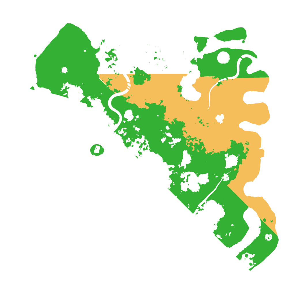 Biome Rust Map: Procedural Map, Size: 4250, Seed: 601869434