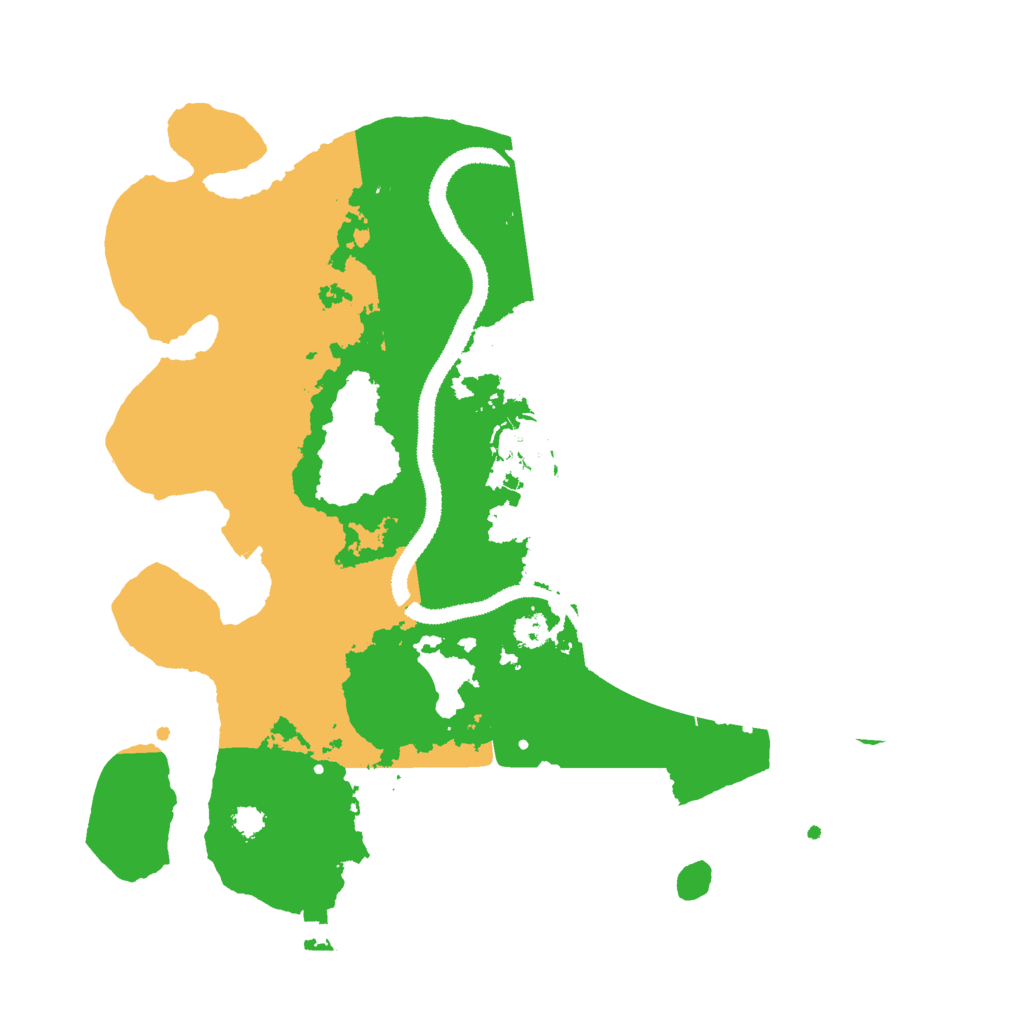 Biome Rust Map: Procedural Map, Size: 3000, Seed: 769588058