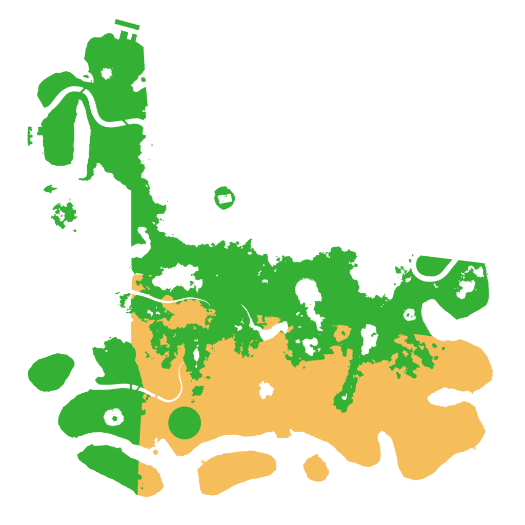 Biome Rust Map: Procedural Map, Size: 4250, Seed: 1997284818
