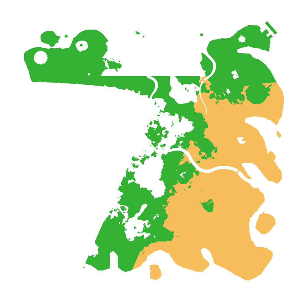 Biome Rust Map: Procedural Map, Size: 4000, Seed: 67412723