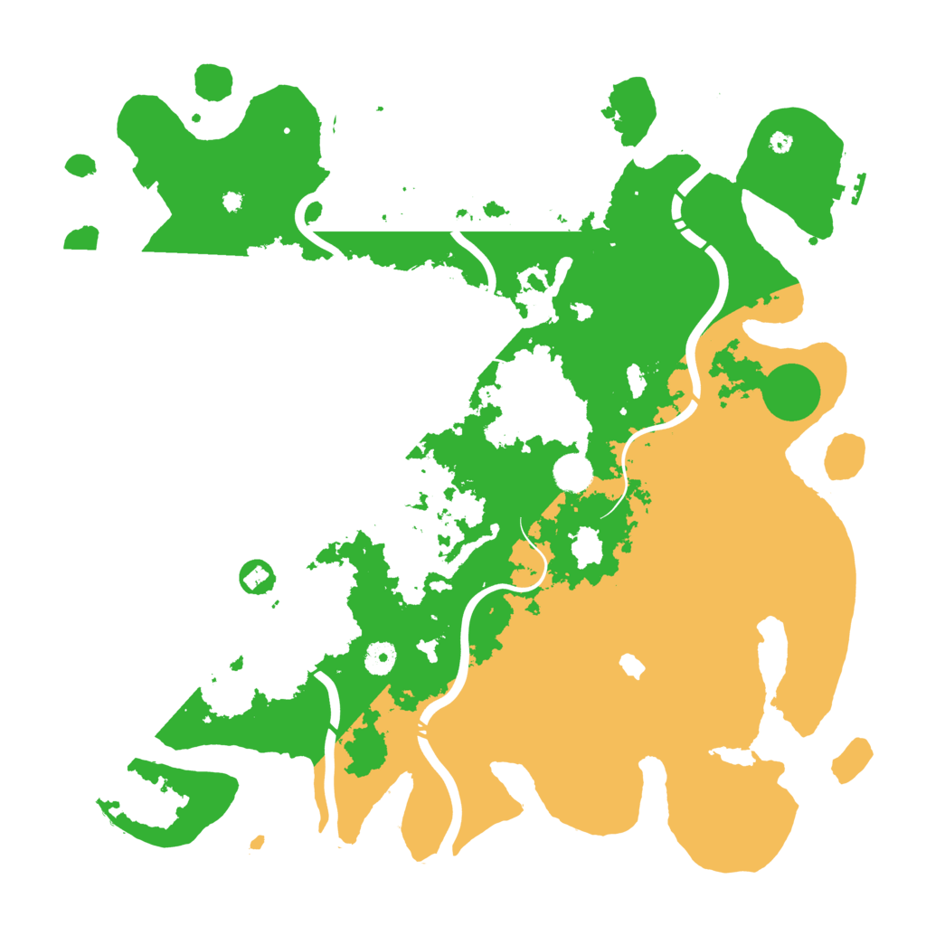 Biome Rust Map: Procedural Map, Size: 4250, Seed: 1123939950