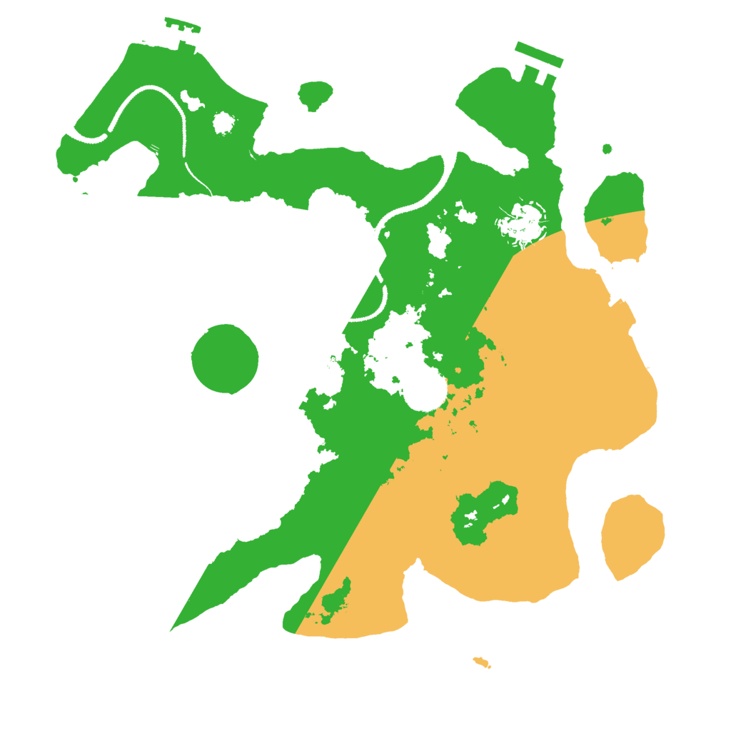 Biome Rust Map: Procedural Map, Size: 3000, Seed: 456453