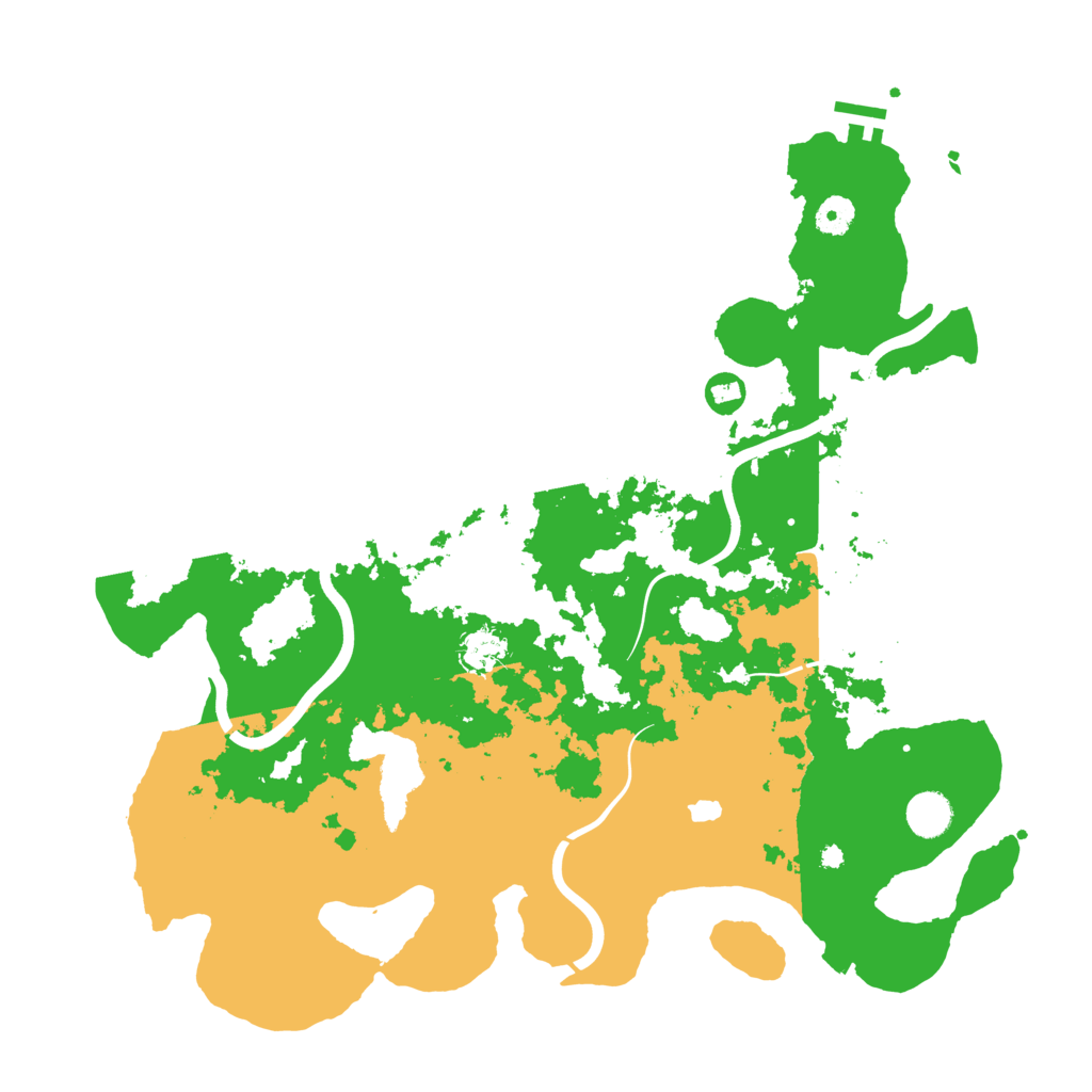 Biome Rust Map: Procedural Map, Size: 4250, Seed: 1283834396