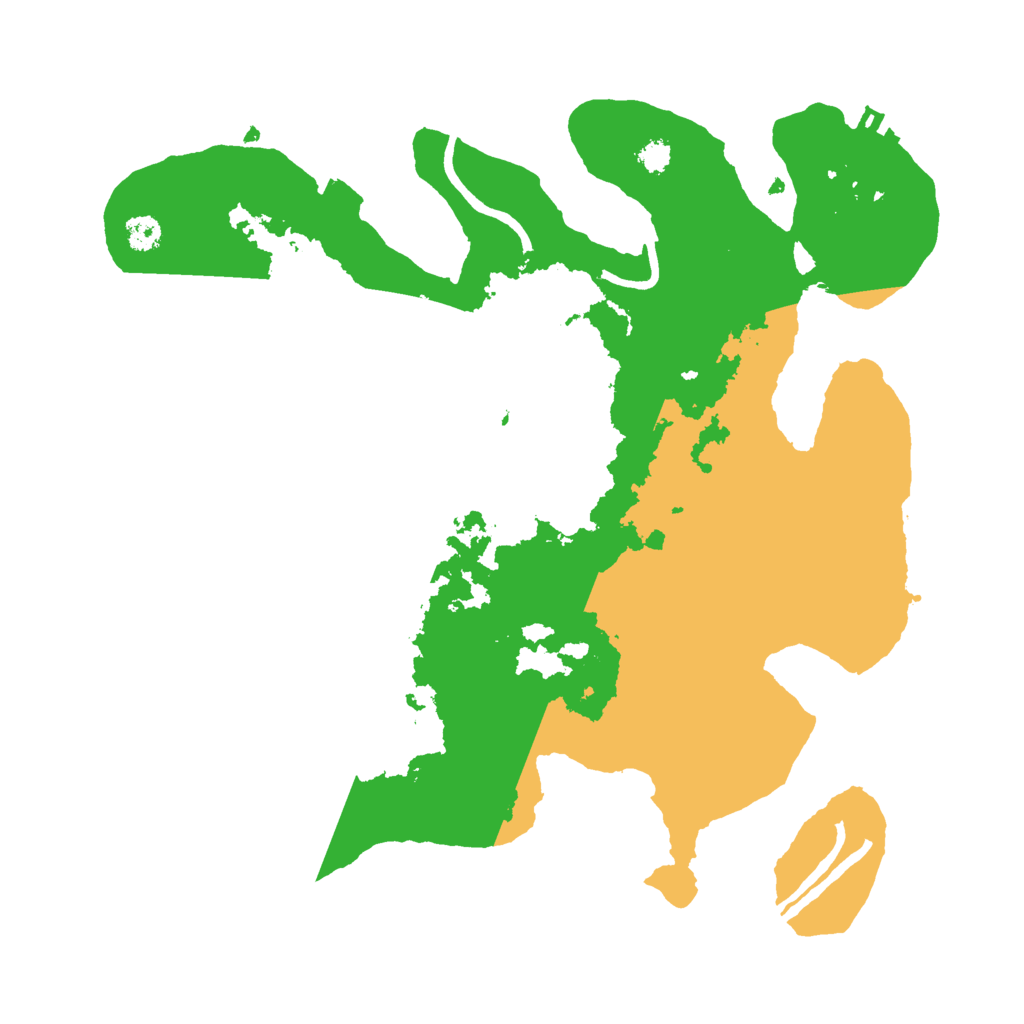 Biome Rust Map: Procedural Map, Size: 3000, Seed: 1419944809