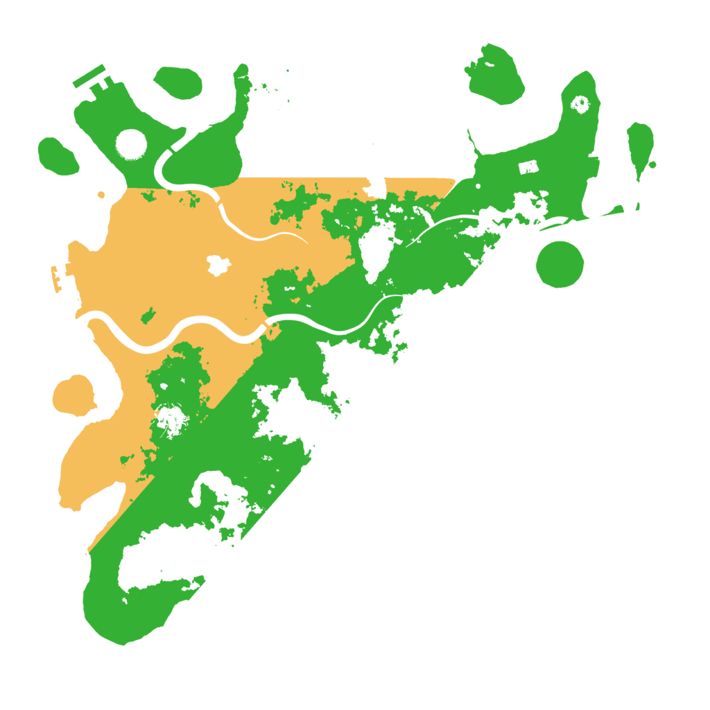 Biome Rust Map: Procedural Map, Size: 4050, Seed: 210404604