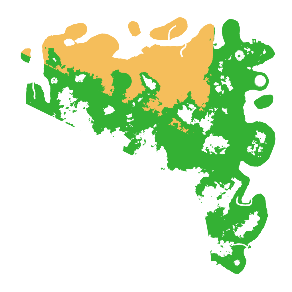 Biome Rust Map: Procedural Map, Size: 4550, Seed: 194139837