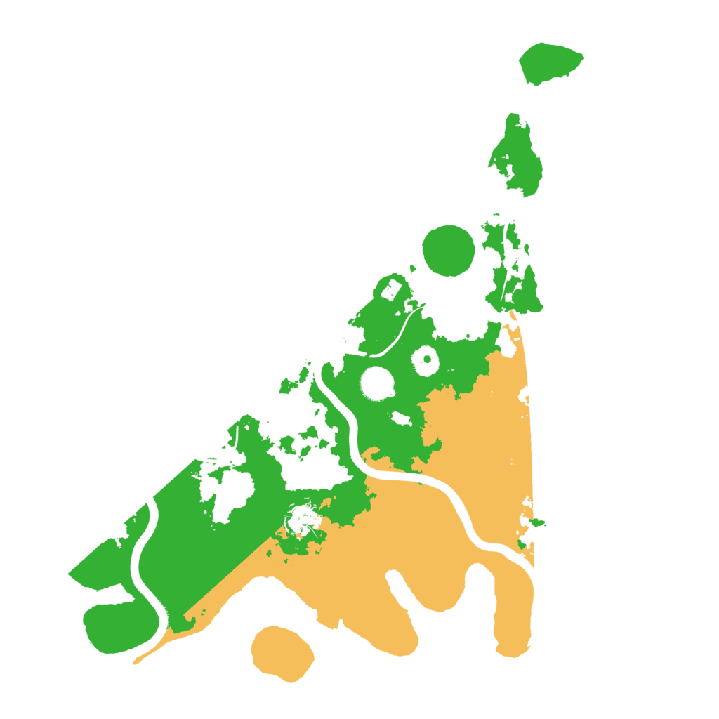 Biome Rust Map: Procedural Map, Size: 3750, Seed: 1371091632