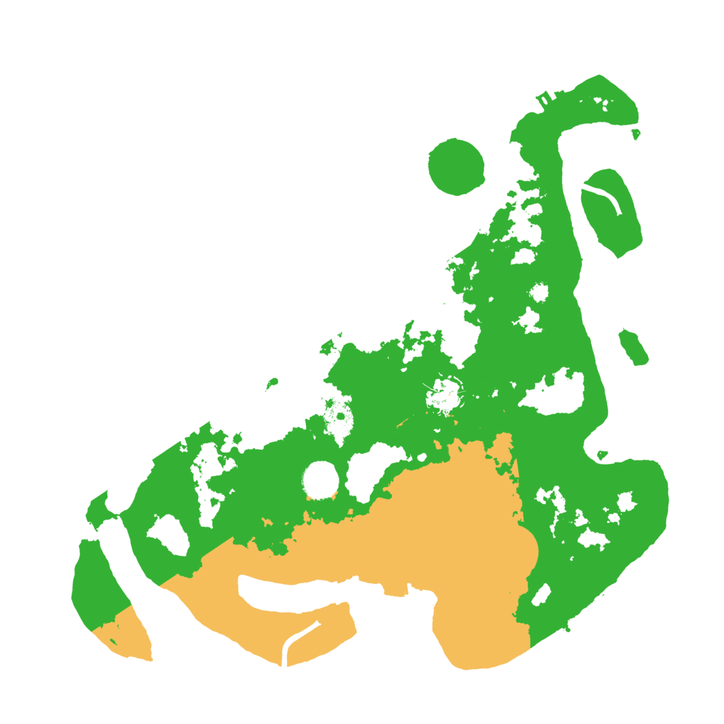 Biome Rust Map: Procedural Map, Size: 3500, Seed: 893516208