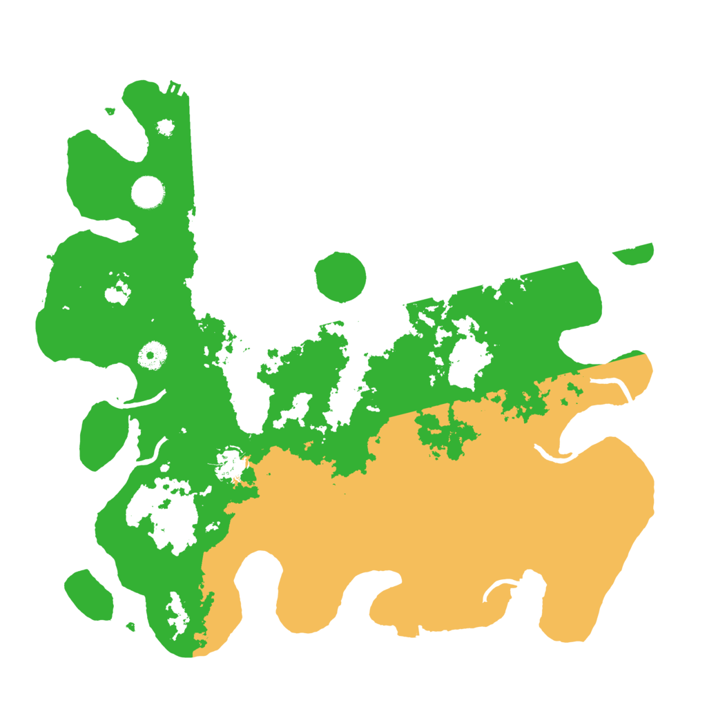 Biome Rust Map: Procedural Map, Size: 3789, Seed: 1