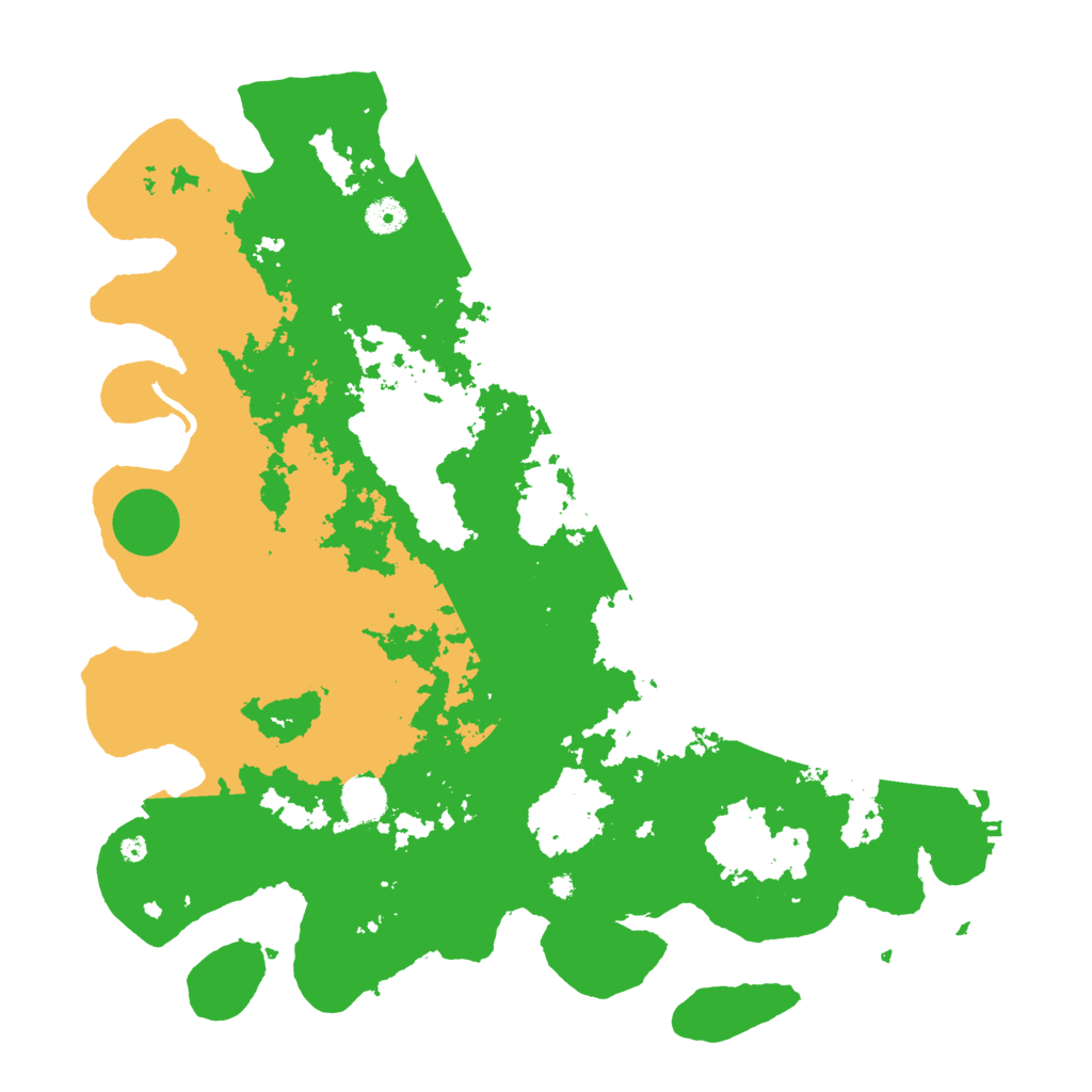 Biome Rust Map: Procedural Map, Size: 4300, Seed: 3500000