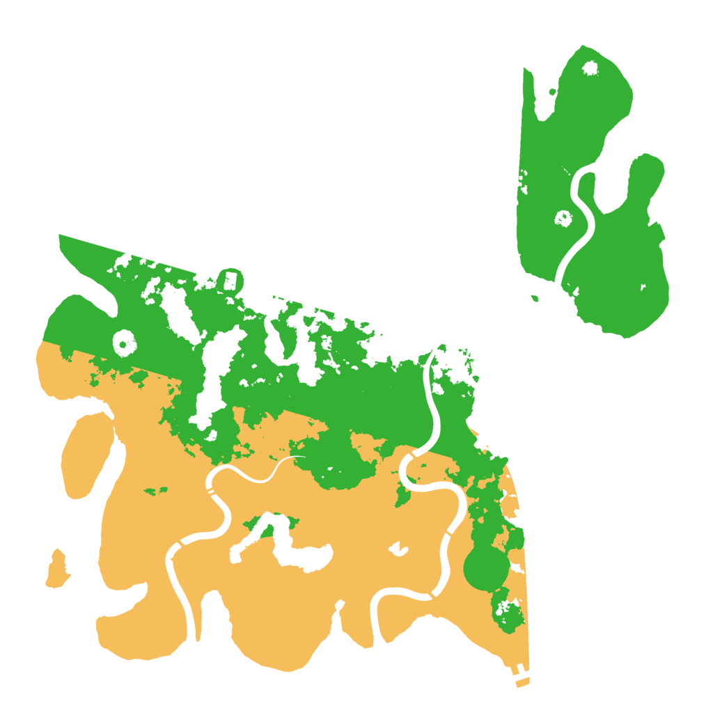 Biome Rust Map: Procedural Map, Size: 4250, Seed: 2143147062