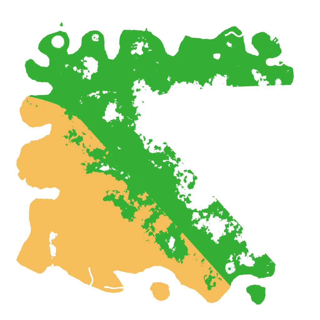 Biome Rust Map: Procedural Map, Size: 4500, Seed: 1195466105