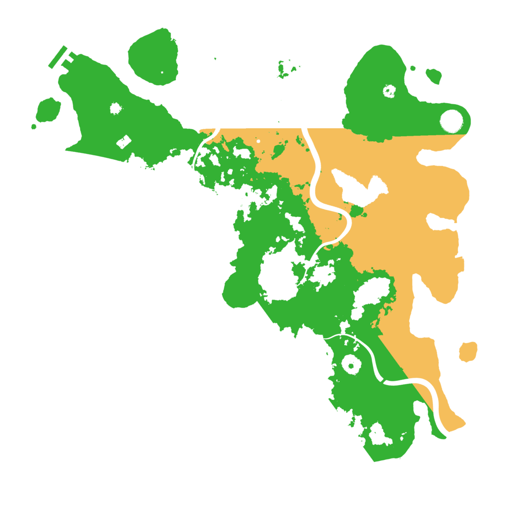 Biome Rust Map: Procedural Map, Size: 4000, Seed: 563753524