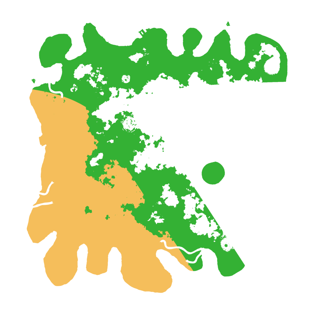 Biome Rust Map: Procedural Map, Size: 3750, Seed: 549796