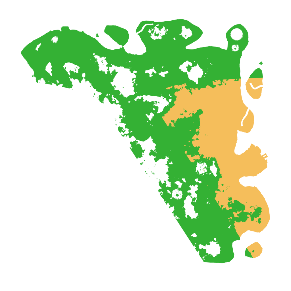 Biome Rust Map: Procedural Map, Size: 4250, Seed: 17528485