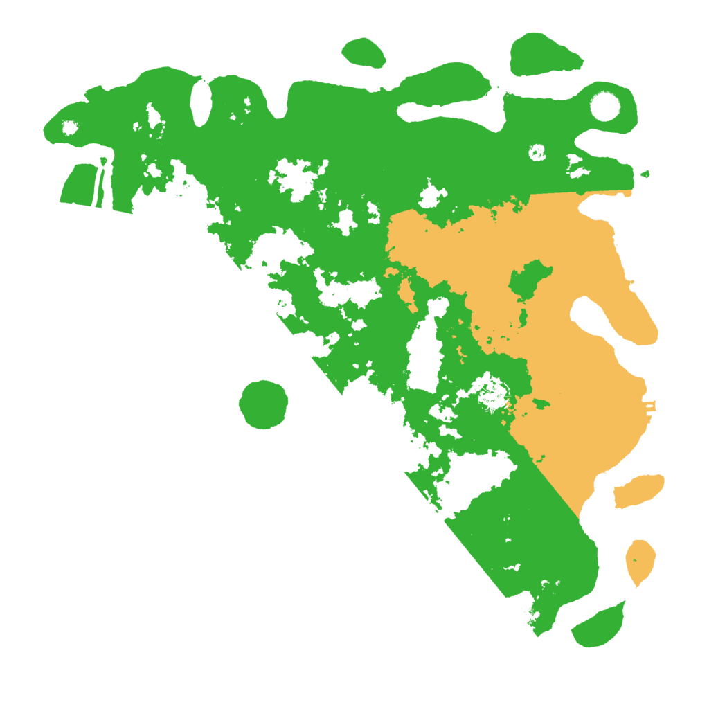 Biome Rust Map: Procedural Map, Size: 4250, Seed: 44931490