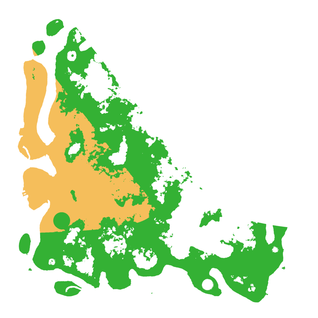 Biome Rust Map: Procedural Map, Size: 5000, Seed: 1498625481