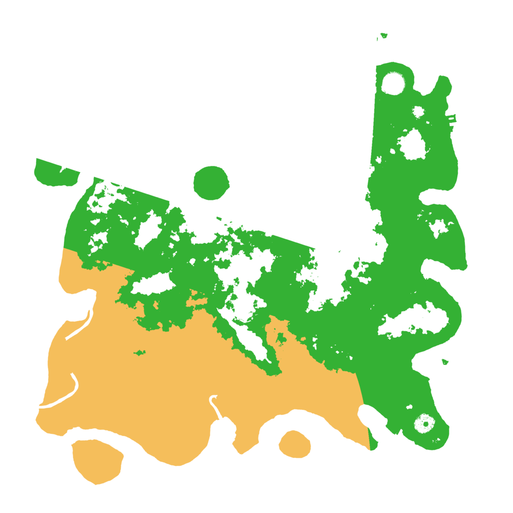 Biome Rust Map: Procedural Map, Size: 4000, Seed: 2023121544