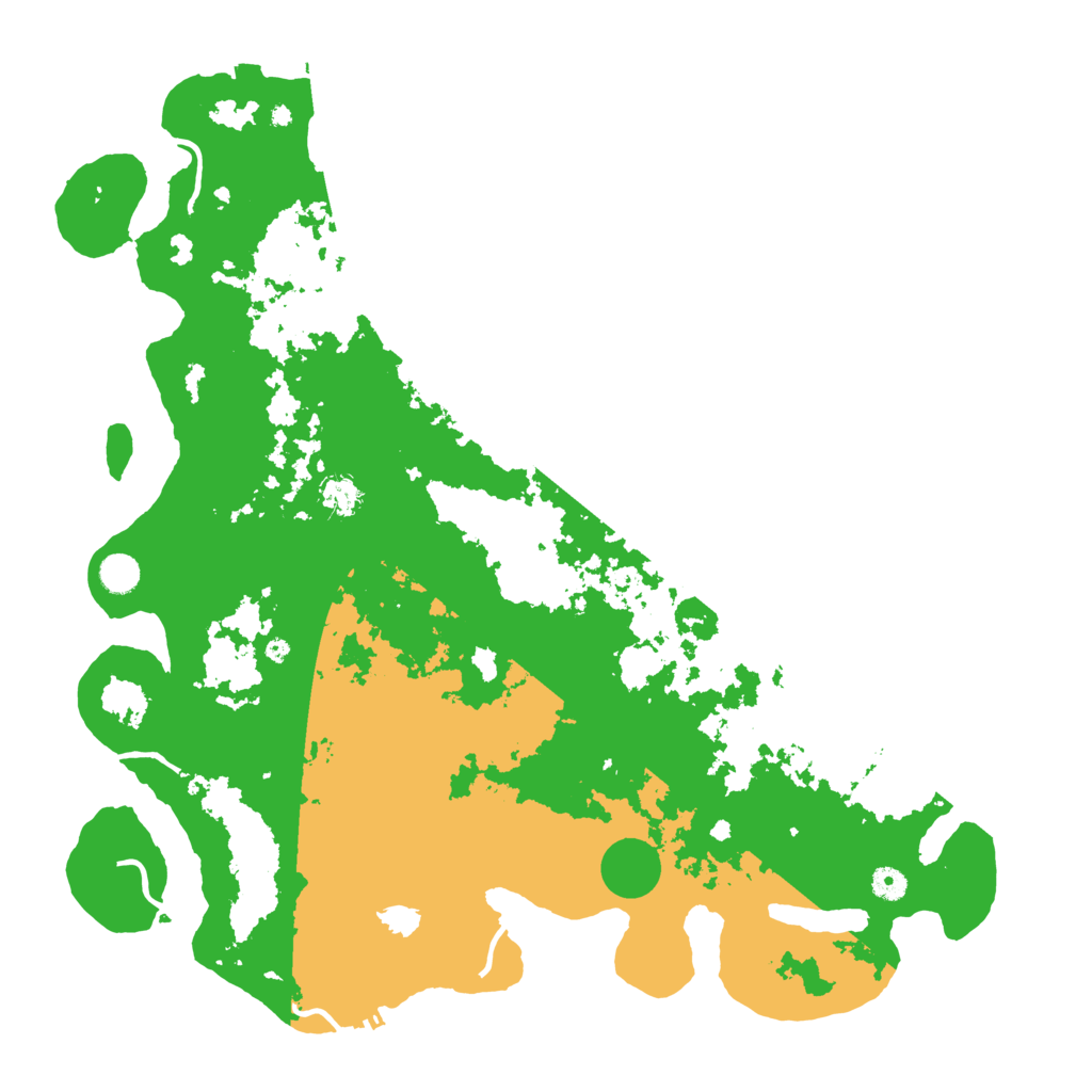 Biome Rust Map: Procedural Map, Size: 4800, Seed: 143756