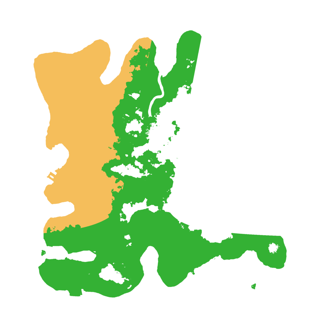Biome Rust Map: Procedural Map, Size: 3000, Seed: 19464