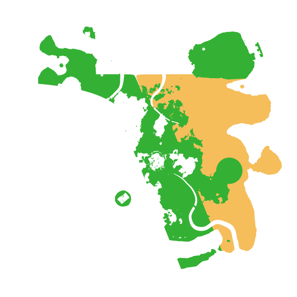 Biome Rust Map: Procedural Map, Size: 3000, Seed: 1806775942