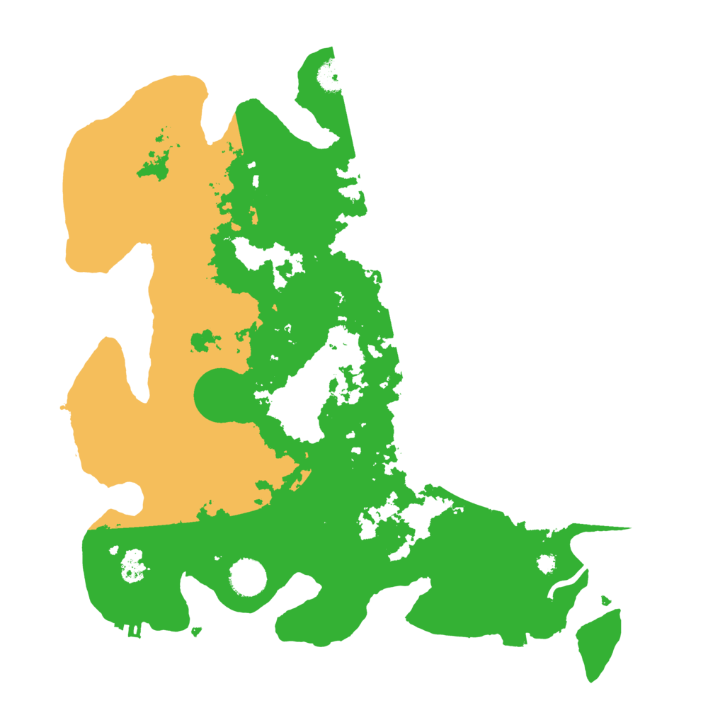 Biome Rust Map: Procedural Map, Size: 3500, Seed: 5376969