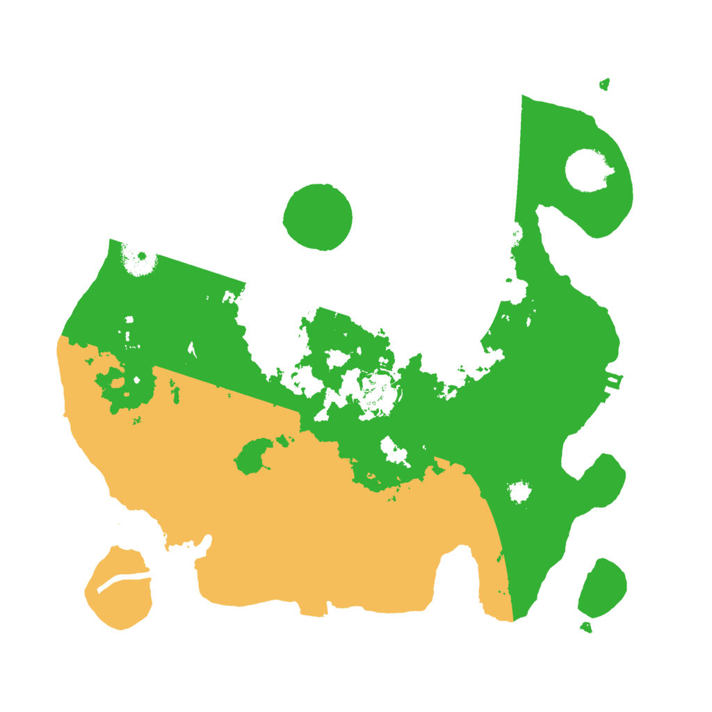 Biome Rust Map: Procedural Map, Size: 3000, Seed: 989999455