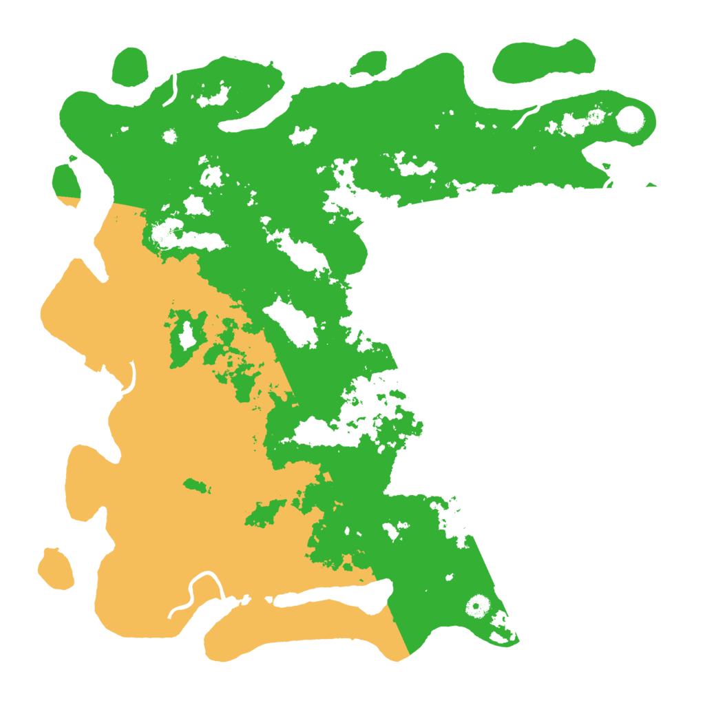 Biome Rust Map: Procedural Map, Size: 4600, Seed: 2130745085