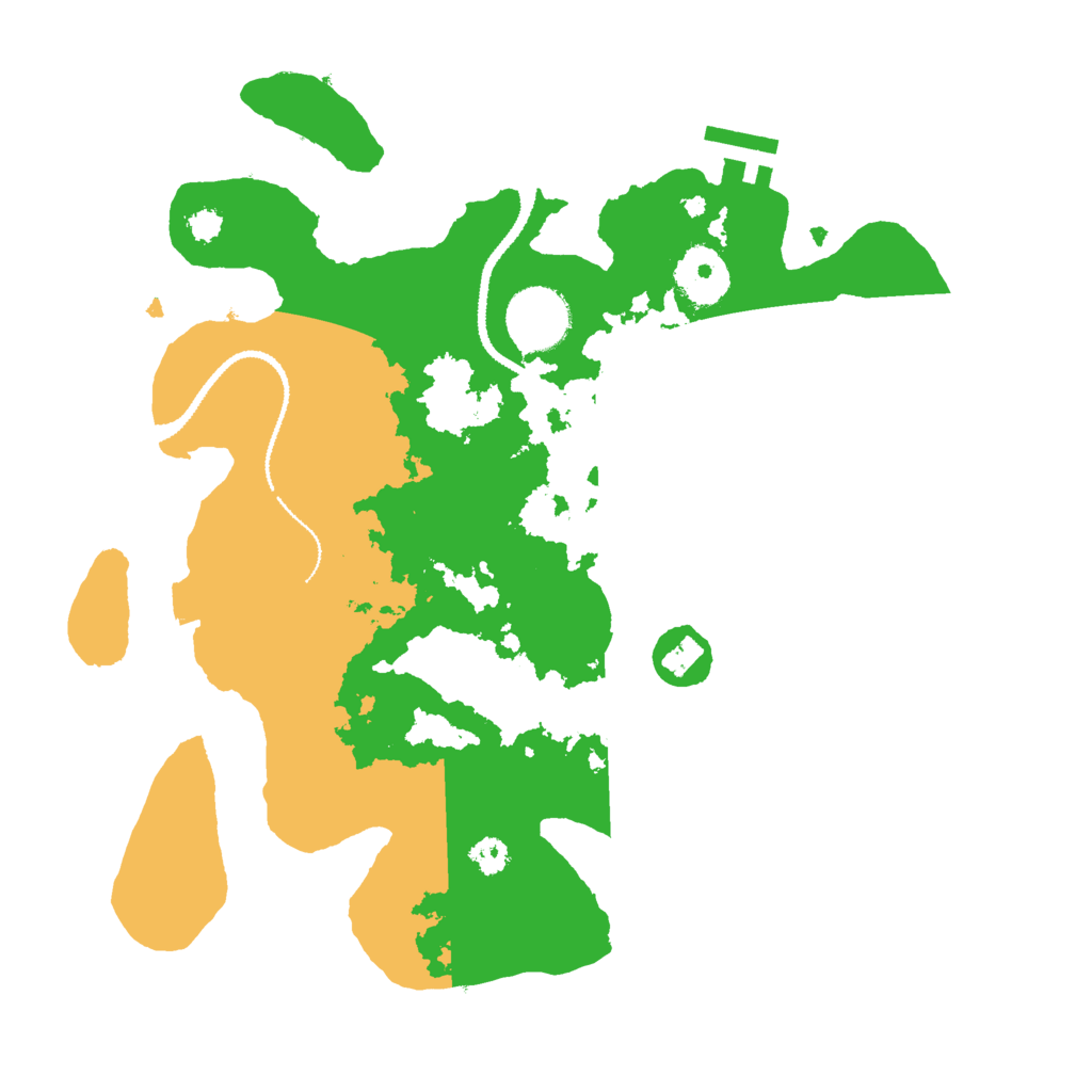Biome Rust Map: Procedural Map, Size: 3000, Seed: 1793502782