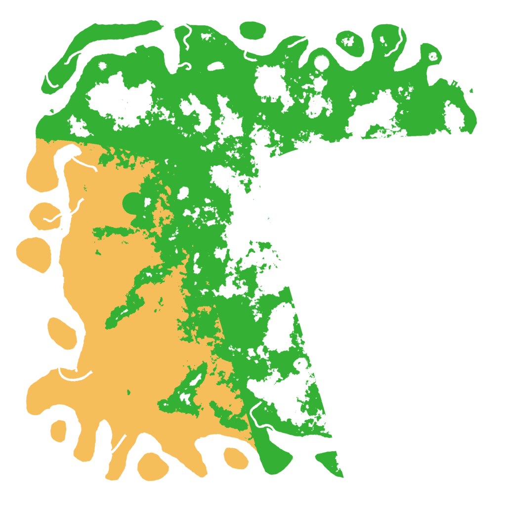 Biome Rust Map: Procedural Map, Size: 6000, Seed: 1601977932