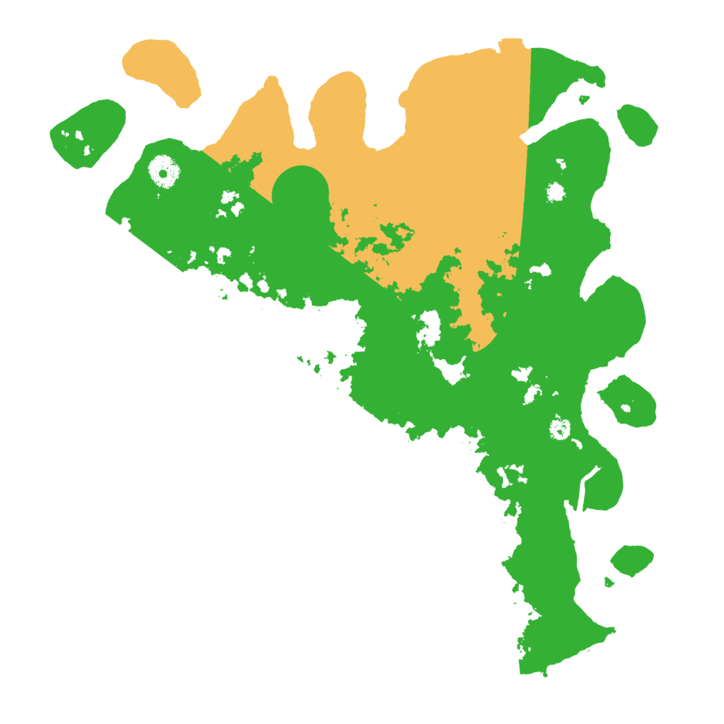 Biome Rust Map: Procedural Map, Size: 3500, Seed: 630473424