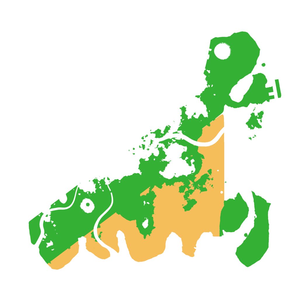 Biome Rust Map: Procedural Map, Size: 3250, Seed: 636734649
