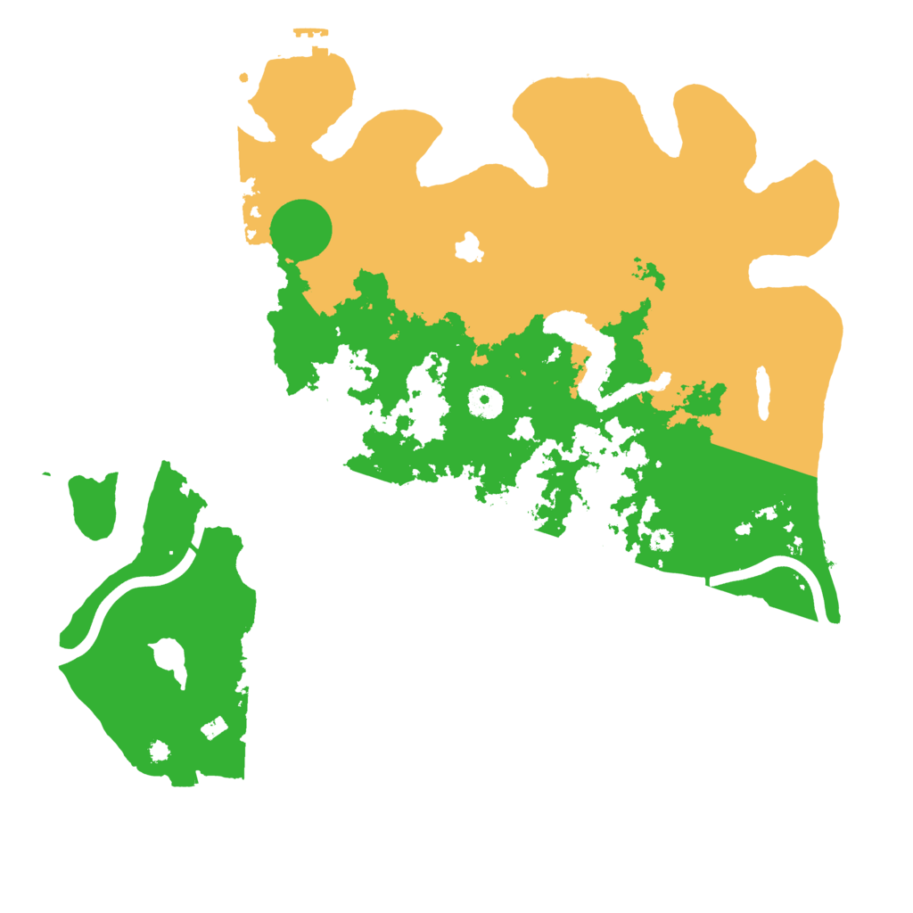 Biome Rust Map: Procedural Map, Size: 4000, Seed: 6891352