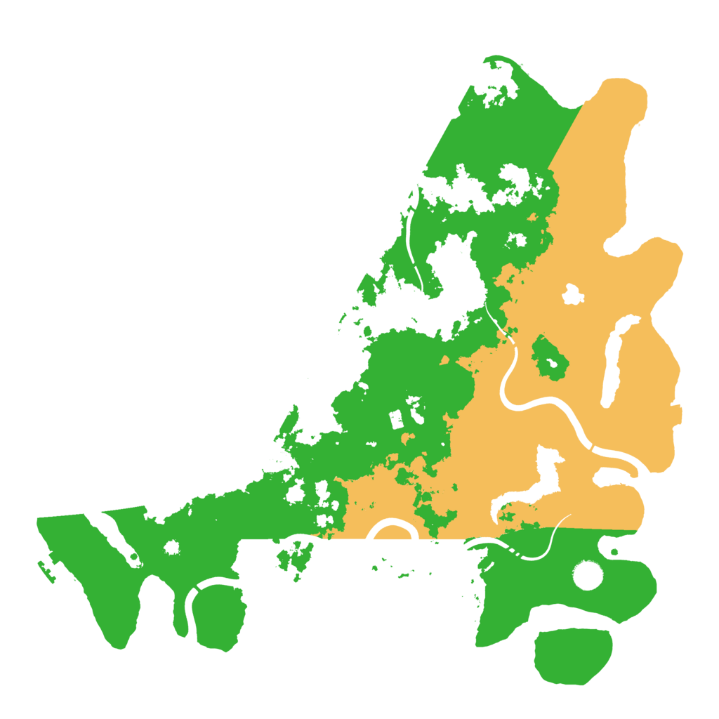 Biome Rust Map: Procedural Map, Size: 4250, Seed: 1883449353