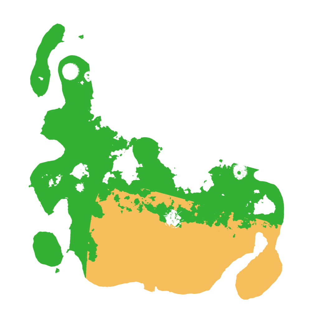 Biome Rust Map: Procedural Map, Size: 3400, Seed: 912873