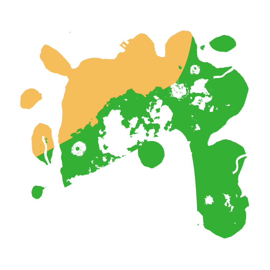 Biome Rust Map: Procedural Map, Size: 2800, Seed: 22000