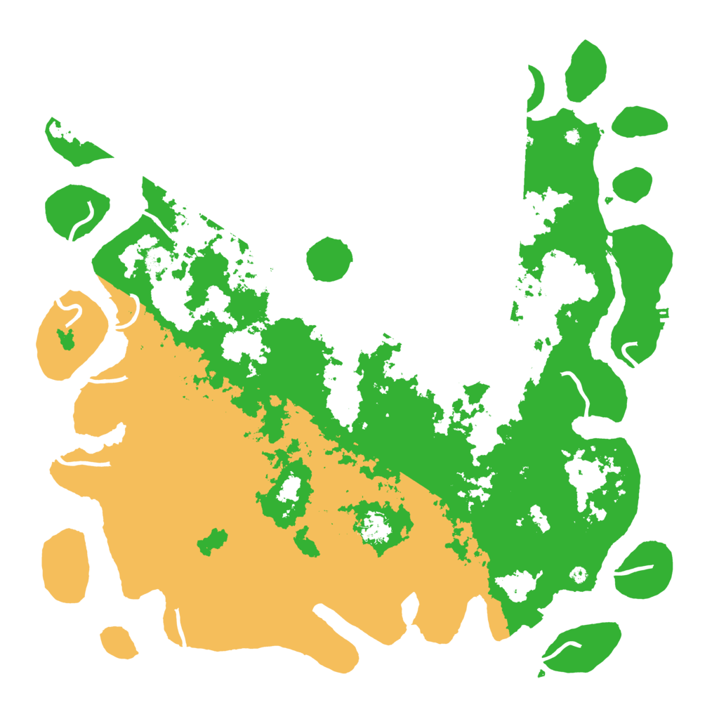 Biome Rust Map: Procedural Map, Size: 4500, Seed: 1521809507