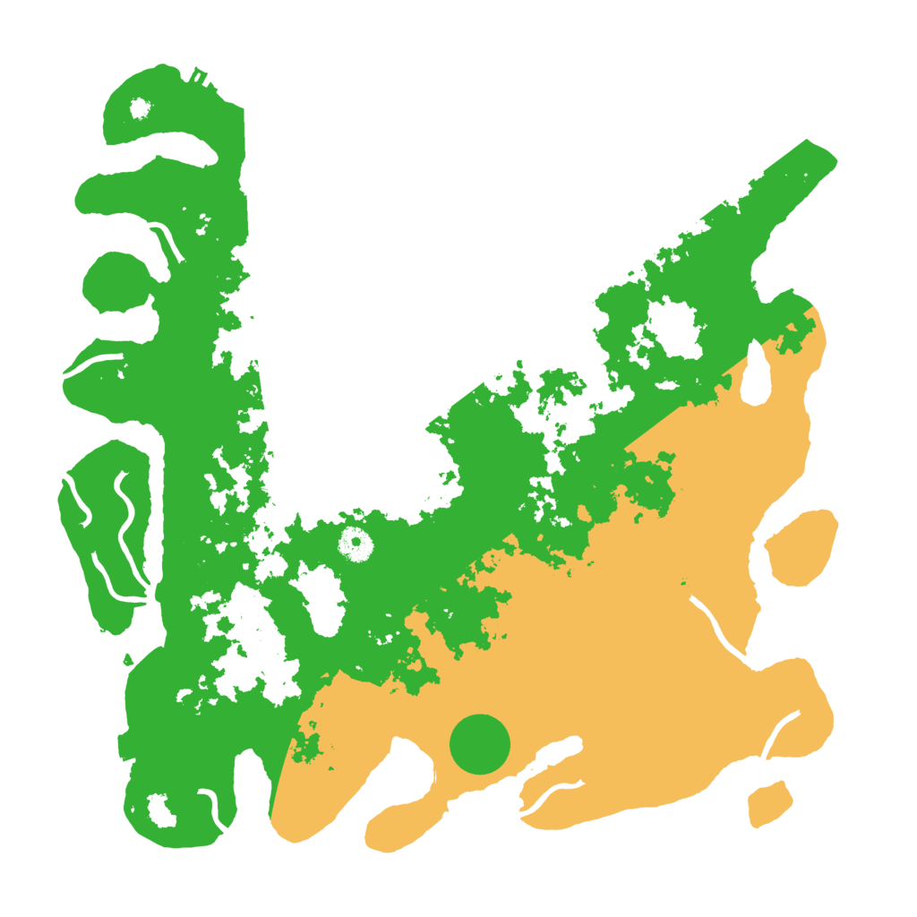 Biome Rust Map: Procedural Map, Size: 4000, Seed: 245682548