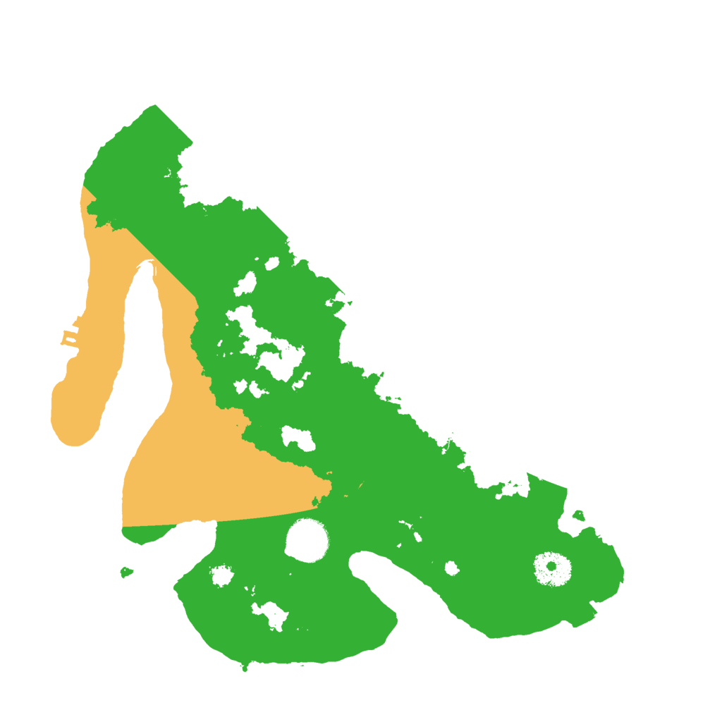 Biome Rust Map: Procedural Map, Size: 3000, Seed: 118506952