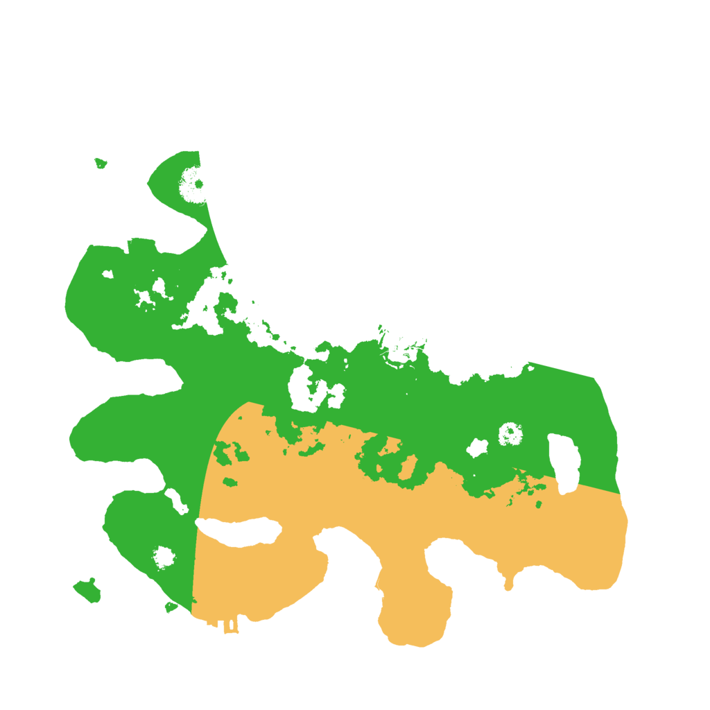 Biome Rust Map: Procedural Map, Size: 3000, Seed: 34673240