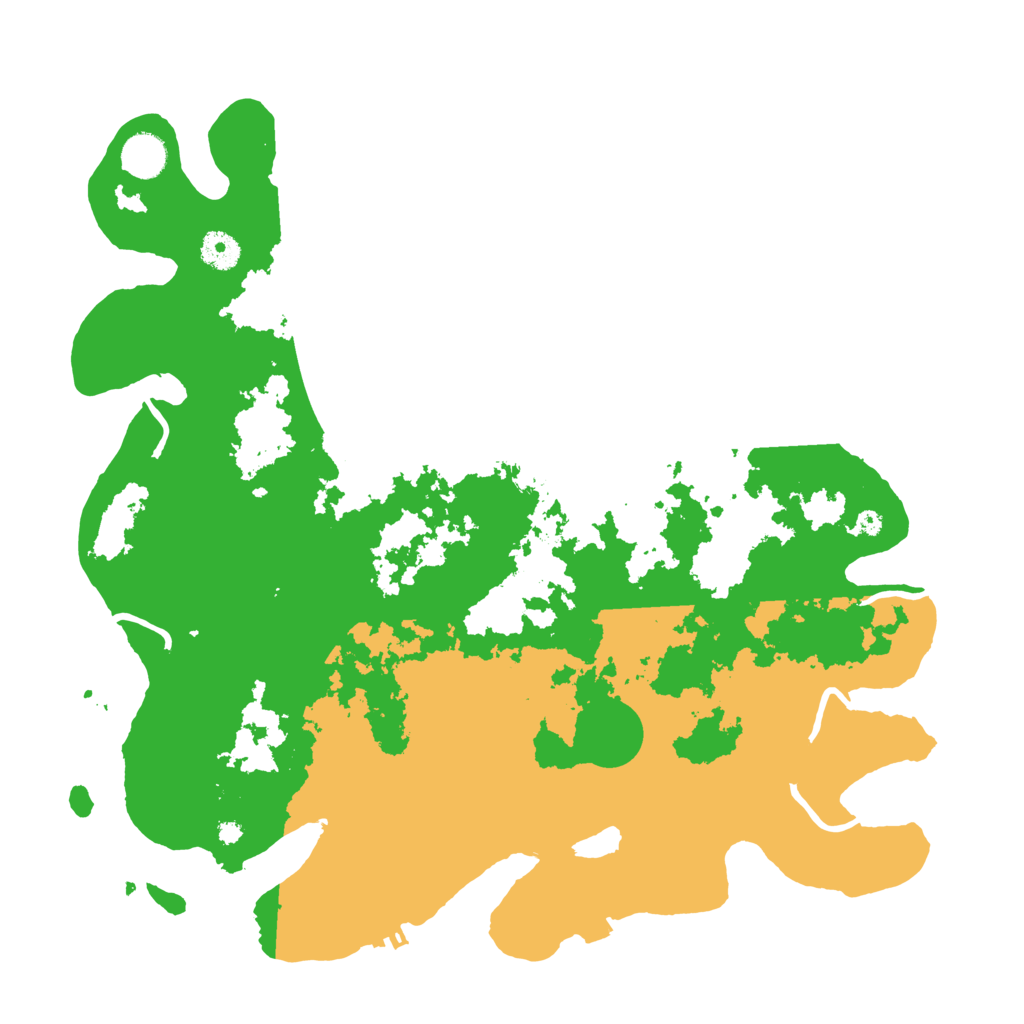 Biome Rust Map: Procedural Map, Size: 4000, Seed: 370787070