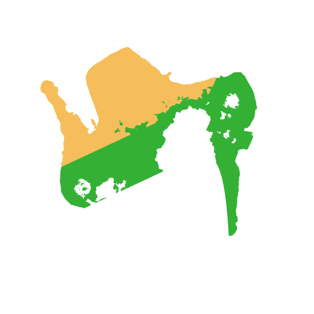 Biome Rust Map: Procedural Map, Size: 2000, Seed: 771246900