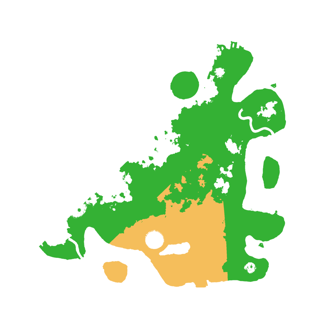 Biome Rust Map: Procedural Map, Size: 3000, Seed: 2000942060