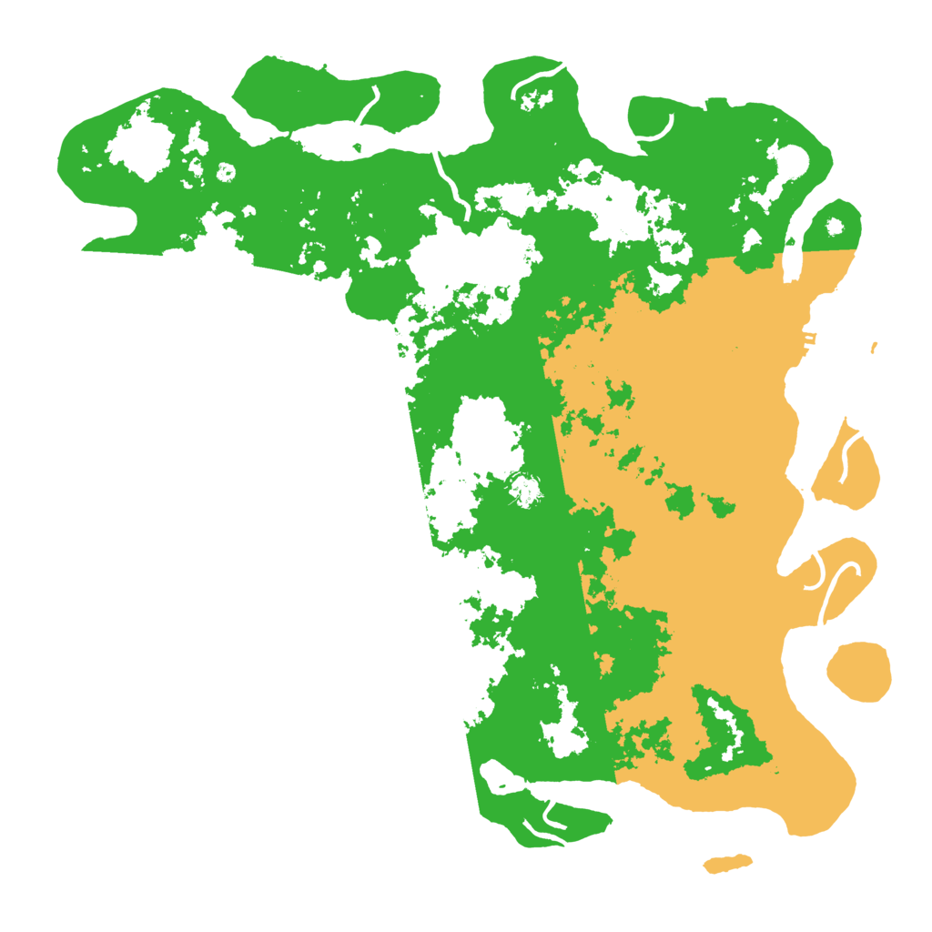 Biome Rust Map: Procedural Map, Size: 5000, Seed: 923857593