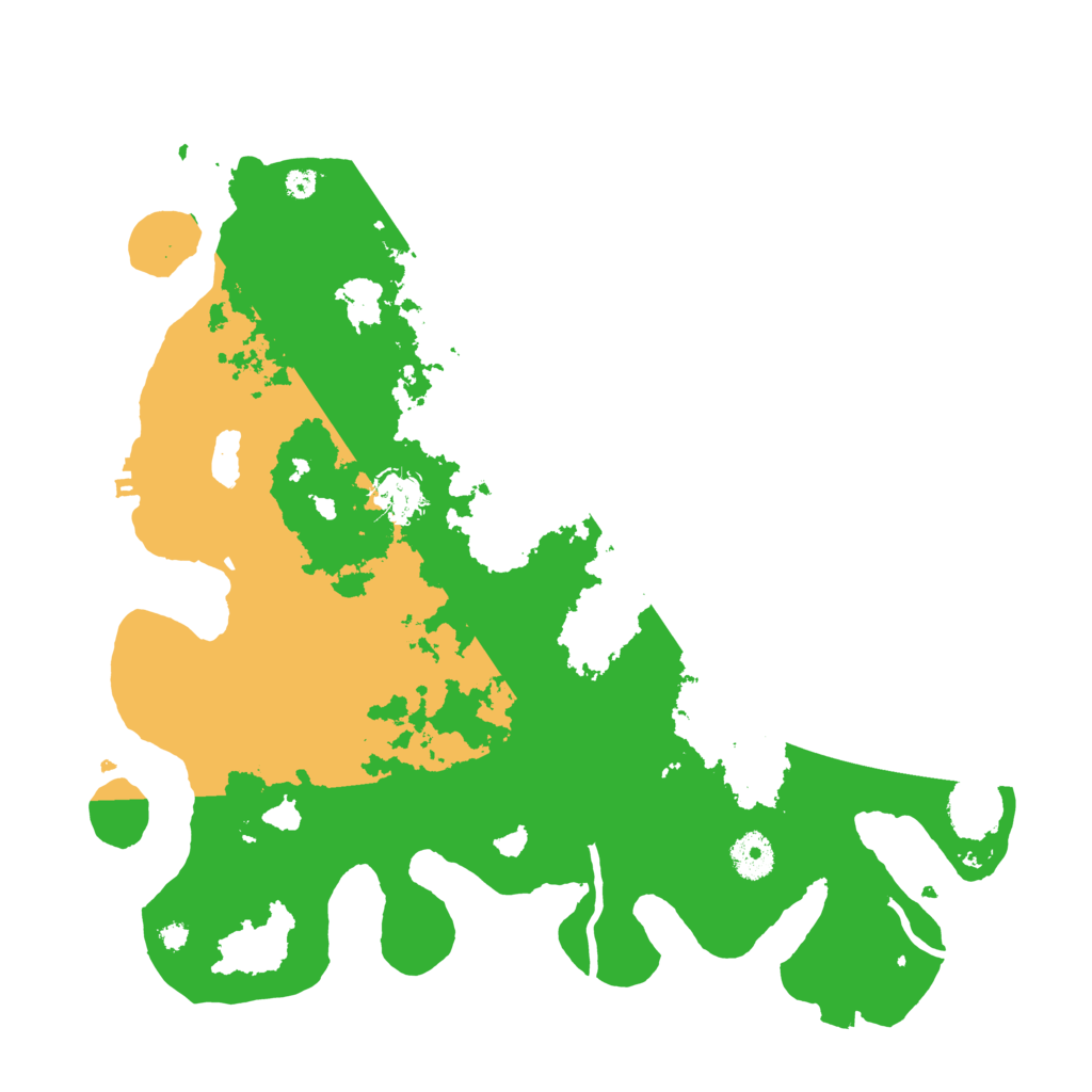 Biome Rust Map: Procedural Map, Size: 3700, Seed: 1097354926