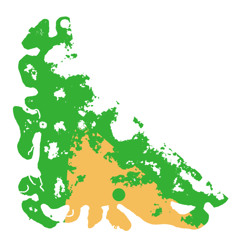 Biome Rust Map: Procedural Map, Size: 5000, Seed: 588765757
