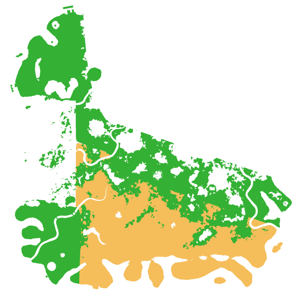 Biome Rust Map: Procedural Map, Size: 6000, Seed: 2059167774
