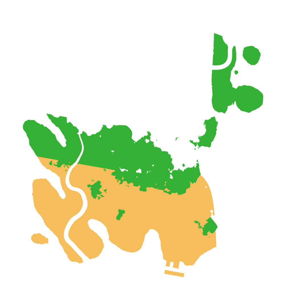 Biome Rust Map: Procedural Map, Size: 3000, Seed: 14584